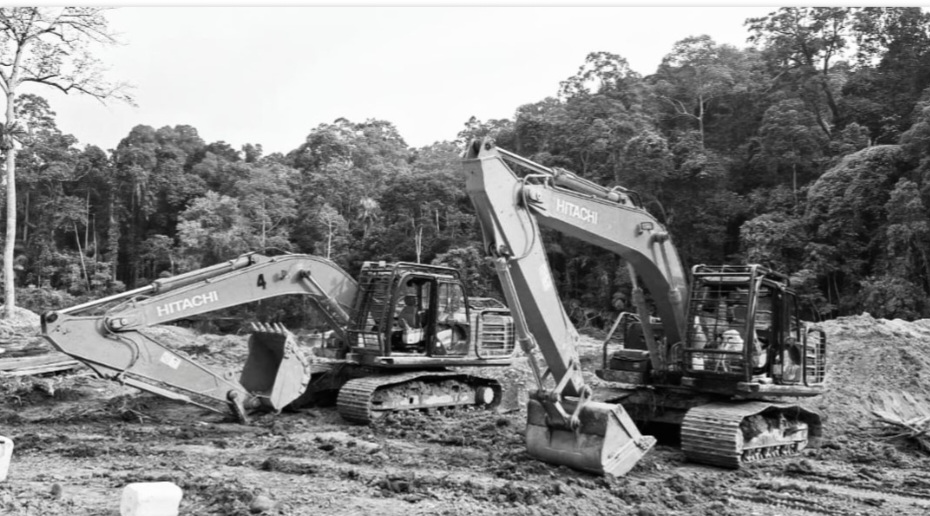 Poldasu Sita 12 Ekskavator Dari Lokasi di Batas Madina – Tapsel