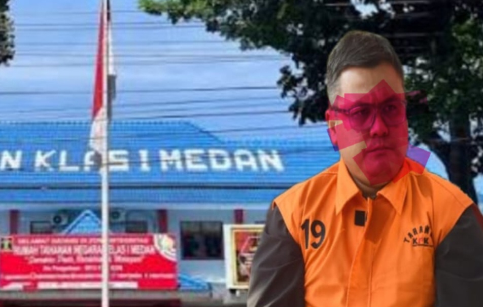 Topan Obaja Putra Ginting Diduga Diberi Fasilitas Kepala Rutan Kamar Ber AC di Rutan Kelas 1 A Medan