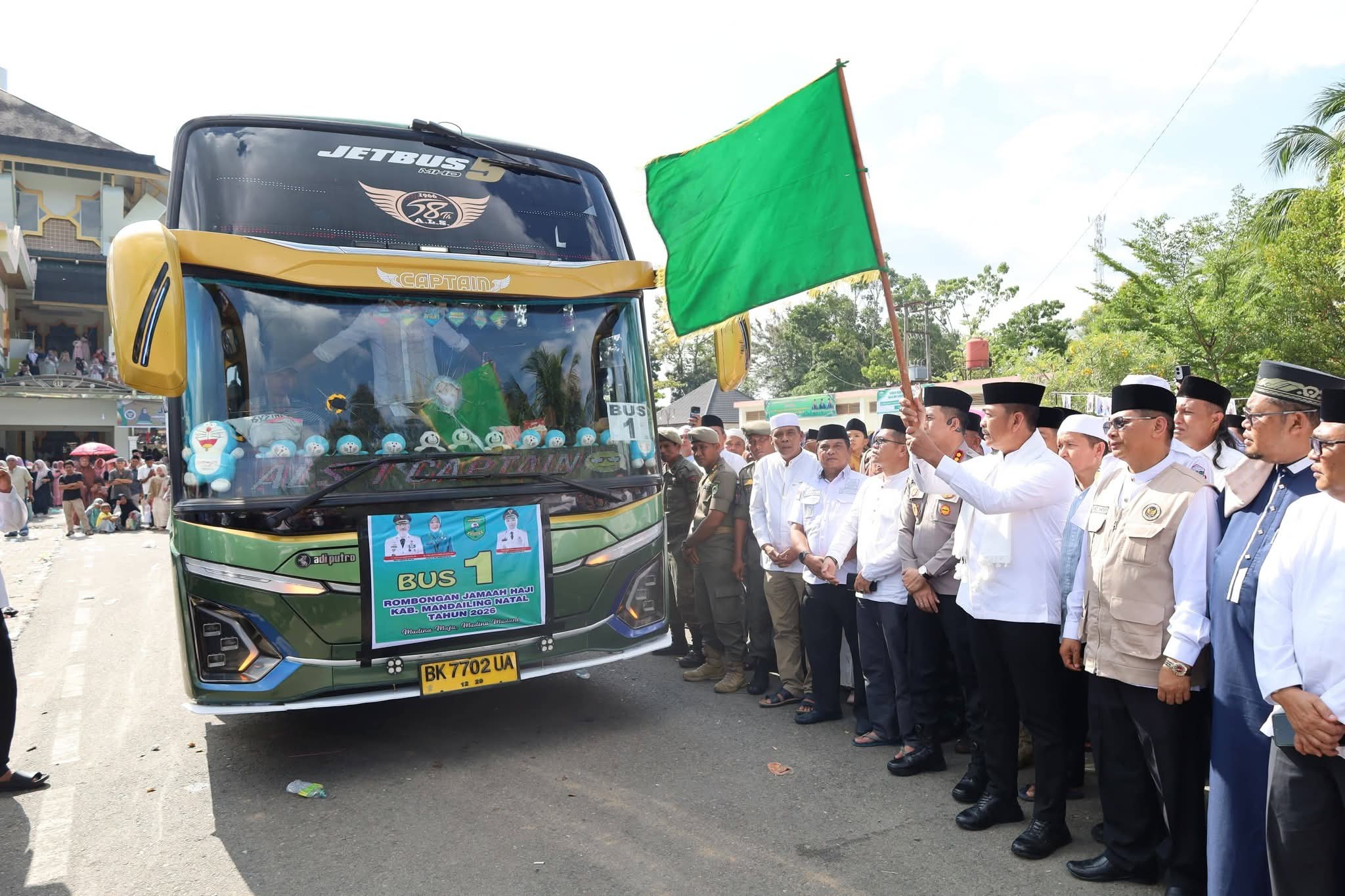 Pemkab Madina Lepas Keberangkatan JCH 2026 Sebanyak 342 Orang
