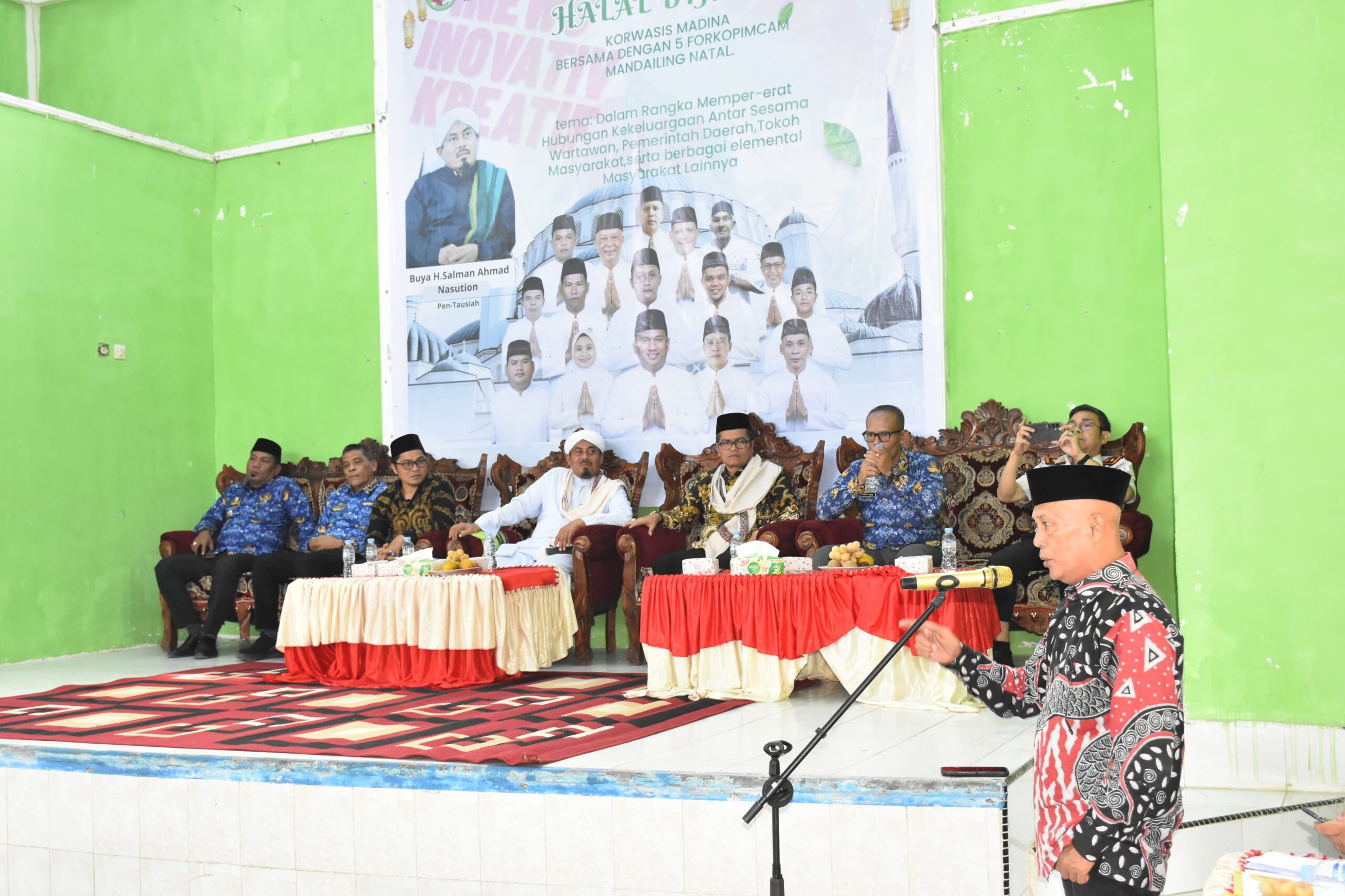 Wartawan Senior Madina Iskandar Hasibuan Soroti Hubungan Wartawan dan Pemerintah Pada Acara Halal Bihalal Korwasis