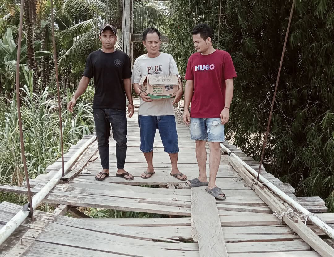 Rambin Ranto Panjang – Lubuk Kapundung di Siulangaling Kec.Muara Batang Gadis Rusak, Butuh Perhatian Pemda Mandailing Natal