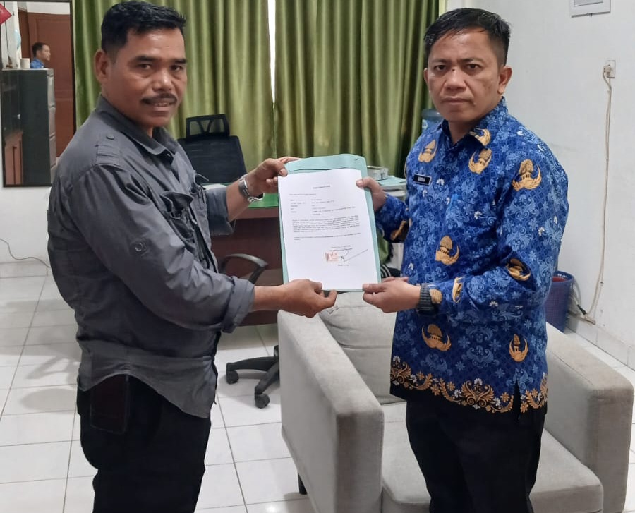 Kepala UPTD Wilayah I Stabat Apresiasi Pemilik Lahan Kembalikan Kawasan Hutan Lindung Kepada Pemerintah