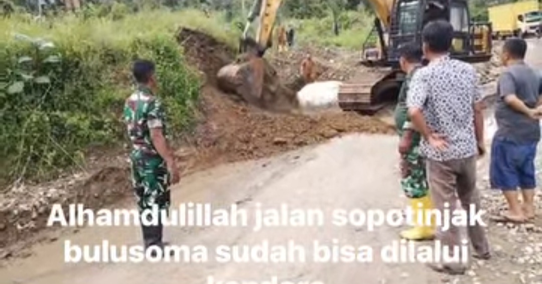 Setelah Diberitakan & Viral, Bupati Madina Perintahkan Camat Batang Natal Perbaiki Jalan