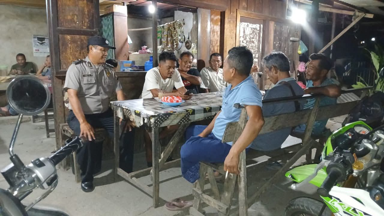 Polsek Panyabungan Selatan Intensifkan Patroli dan Sambang Warga Untuk Jaga Kamtibmas