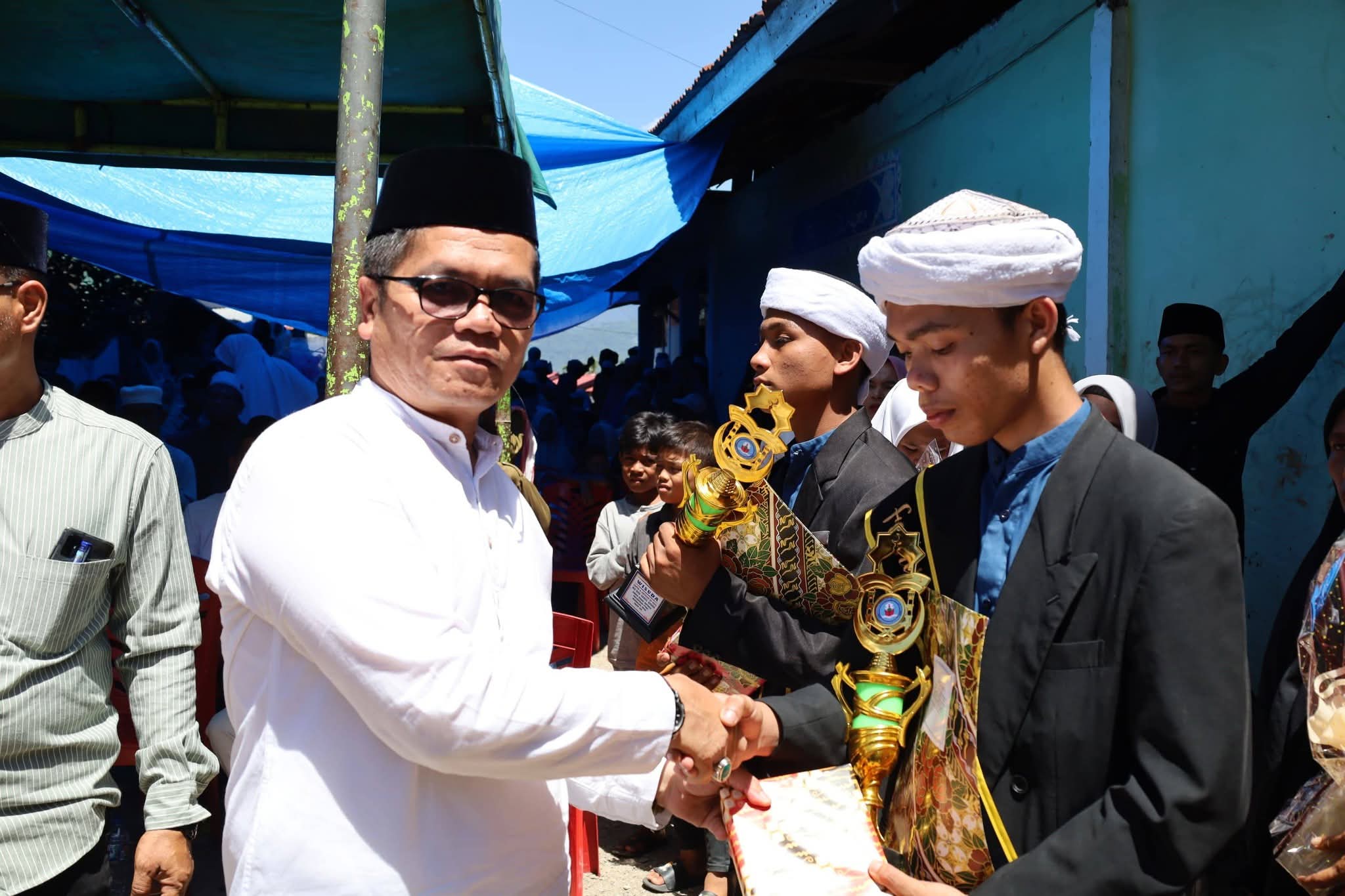 Sekda Madina Hadiri Penamatan Santri Ponpes Ma’had Darul Azhar Angkatan XXIII