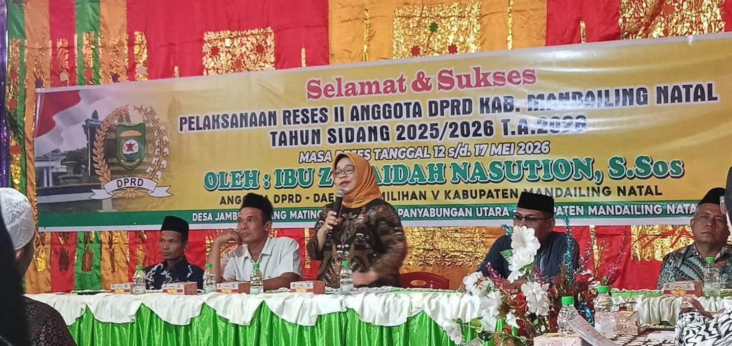 Warga Keluhakan Peredaran Narkoba Kepada Anggota DPRD Madina Saat Reses di Desa Jambur Padang Matinggi