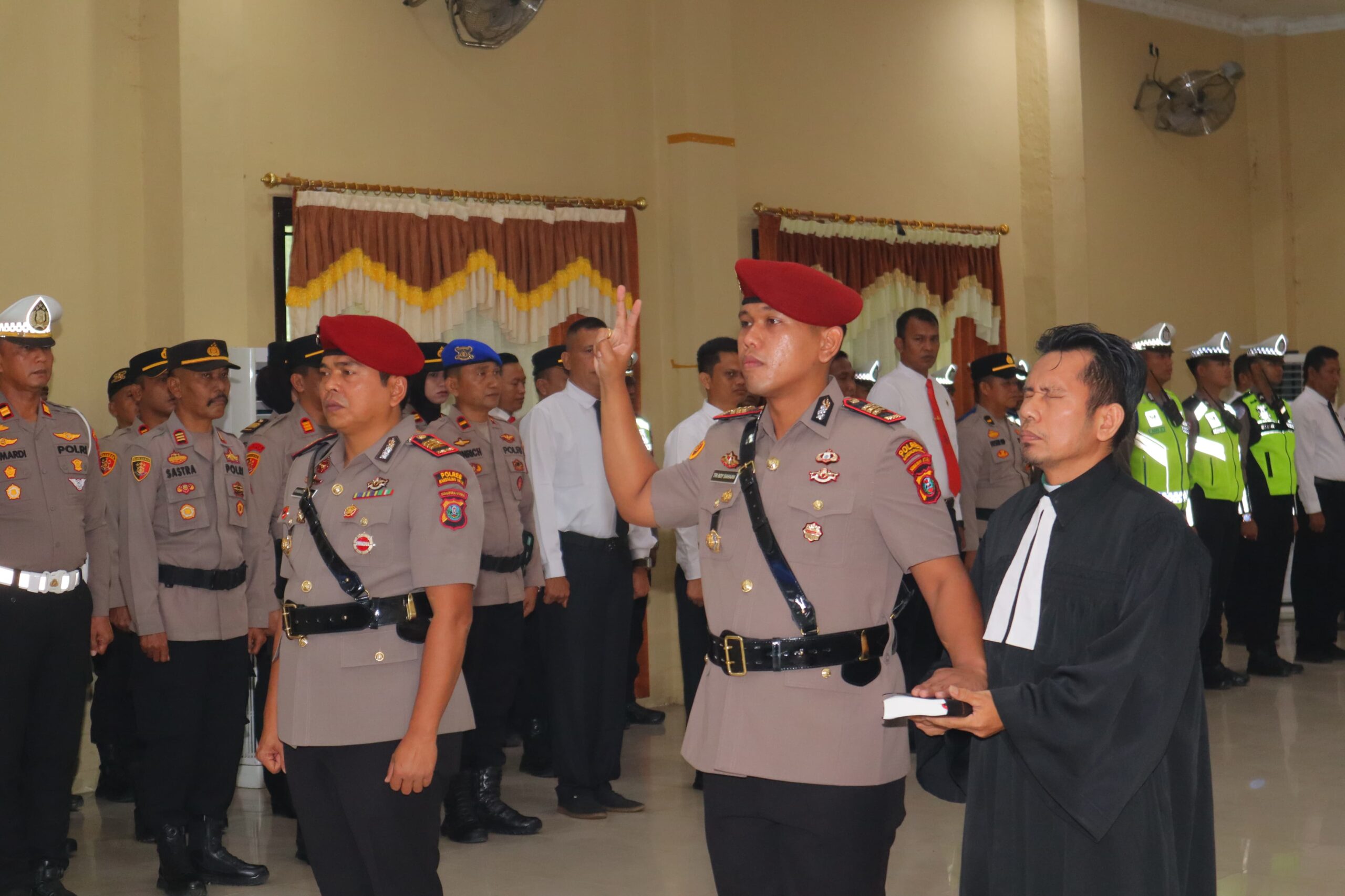 AKP.Tri Boy Alvin Siahaan, S,Tr,K, S,I,K, M,H, Jabat Kasat Reskrim Polres Madina