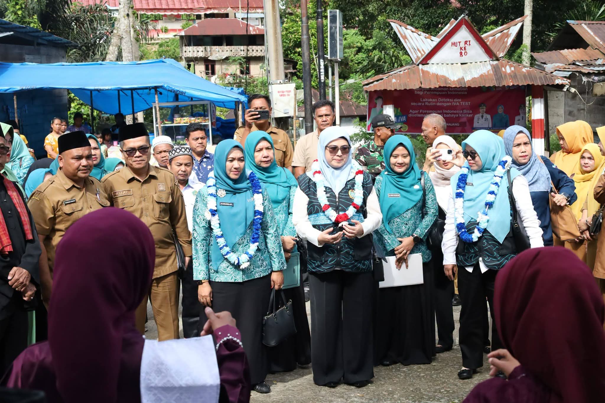Monitoring IVA Test di Muarasipongi, Pemkab Madina Tekankan Peran Keluarga Cetak Generasi Berkualitas
