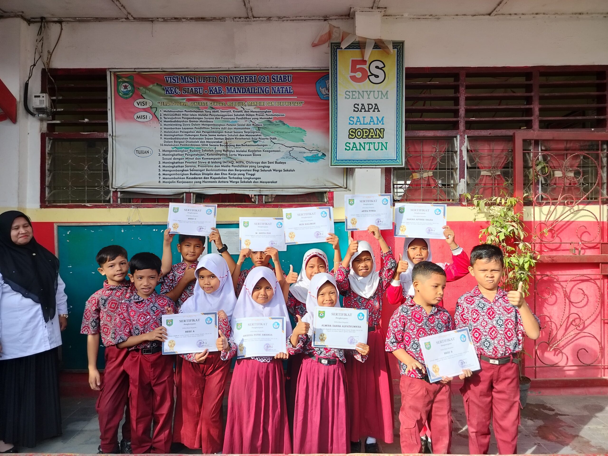 SDN 021 Siabu Sukses Gelar OSS & Serahkan Hadiah Pemenang
