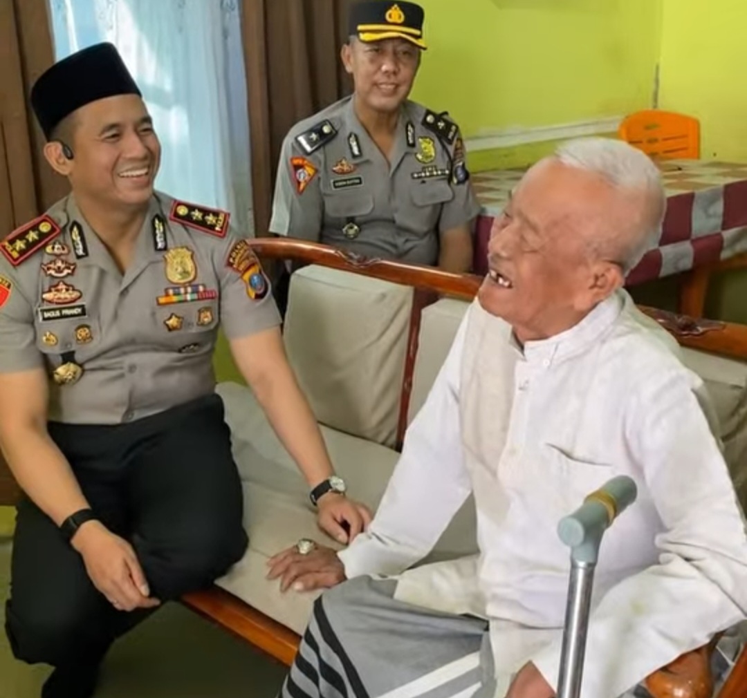 Jelang HUT Bhayangkara Ke- 80, Polres Madina Anjangsana Kepada Warakawuri & Purnawirawan