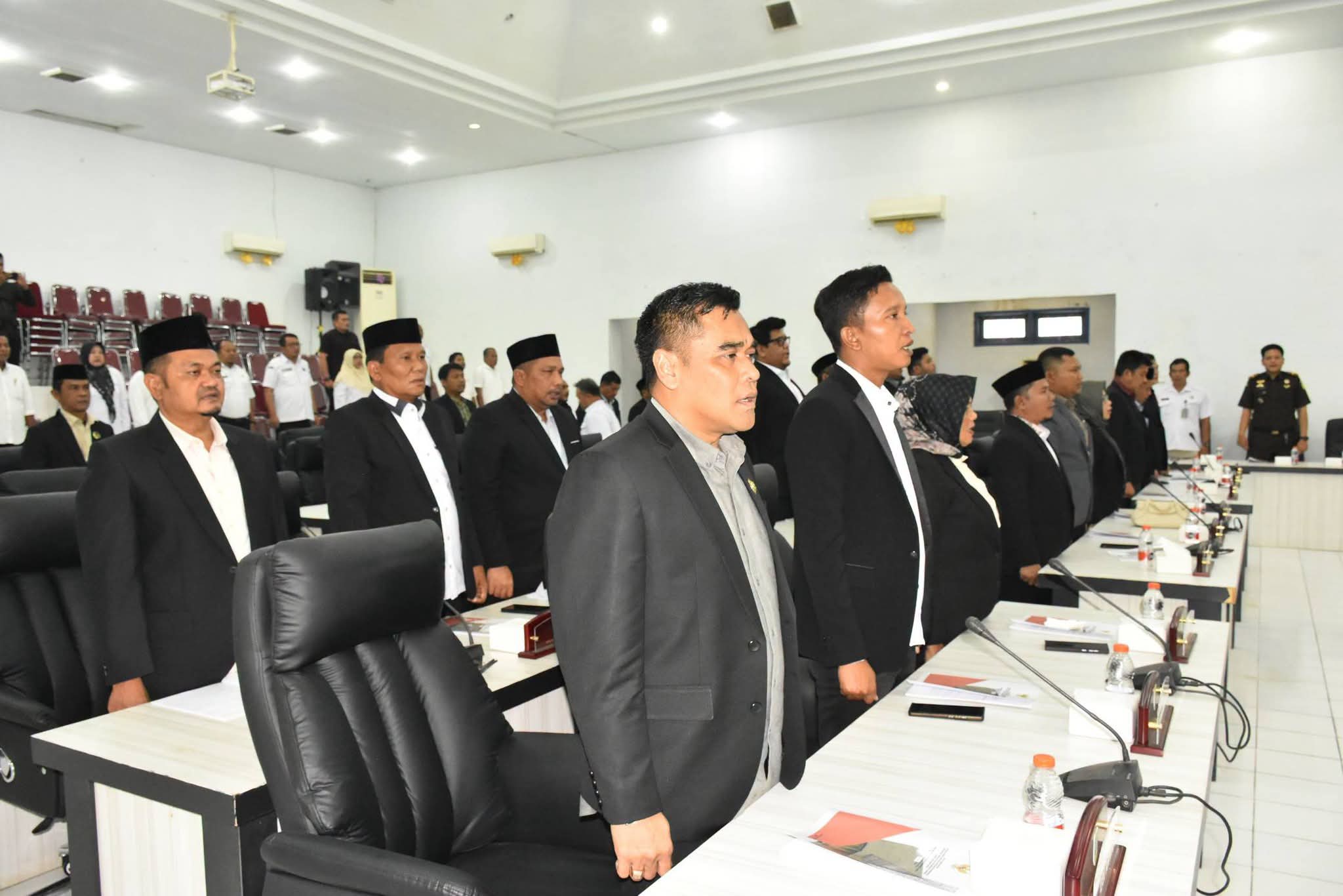 Bupati Sampaikan LKPJ Tahun 2025 Ke -DPRD Madina