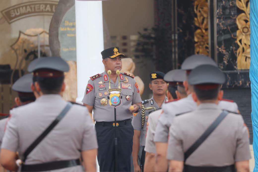 Kapolda Sumut Pimpin Sertijab 24 Pejabat Utama dan Kapolres, Tekankan Integritas Serta Pelayanan Terbaik Untuk Masyarakat