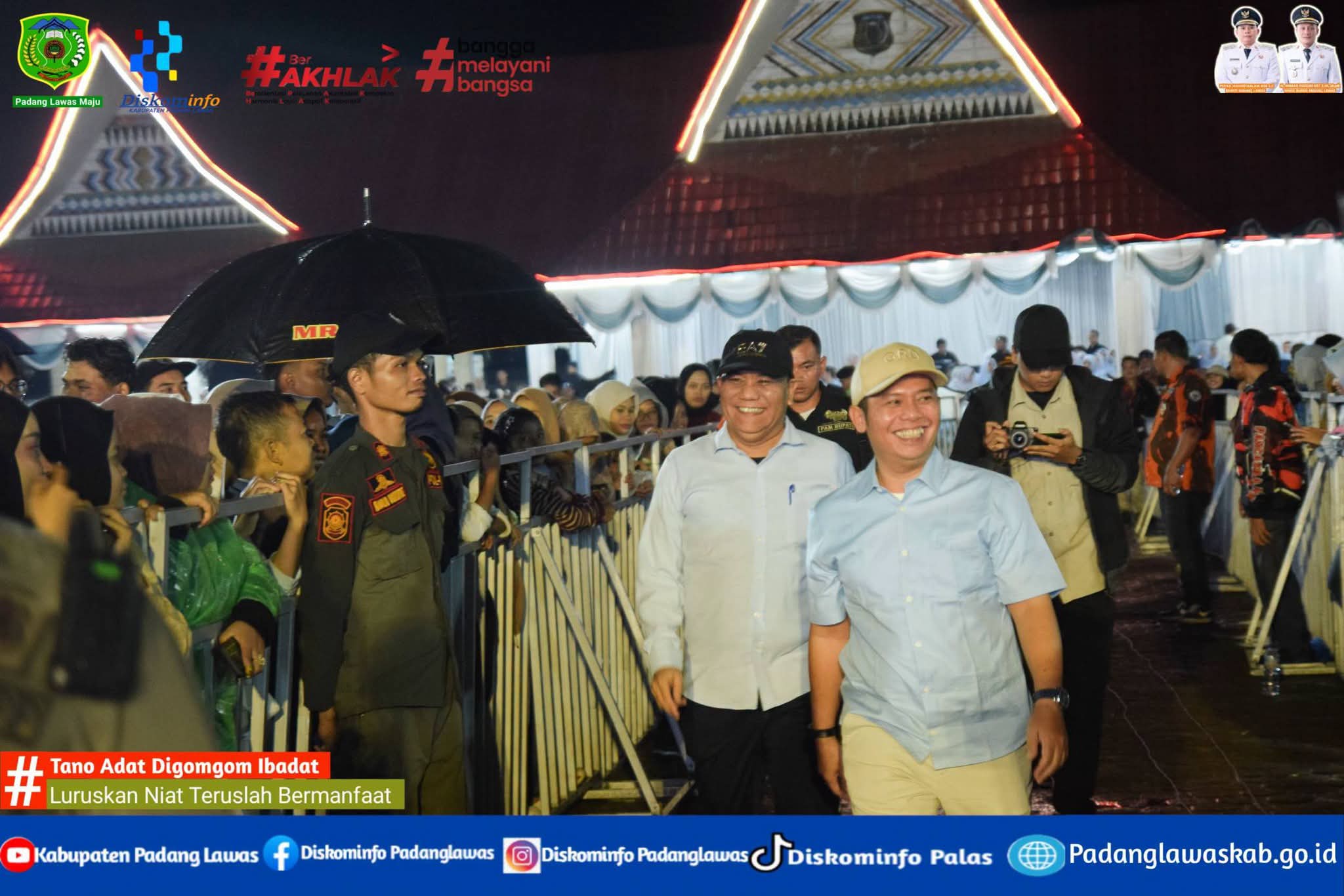 Panitia HUT Ke -19 Gelar Hiburan Rakyat di Padang Lawas