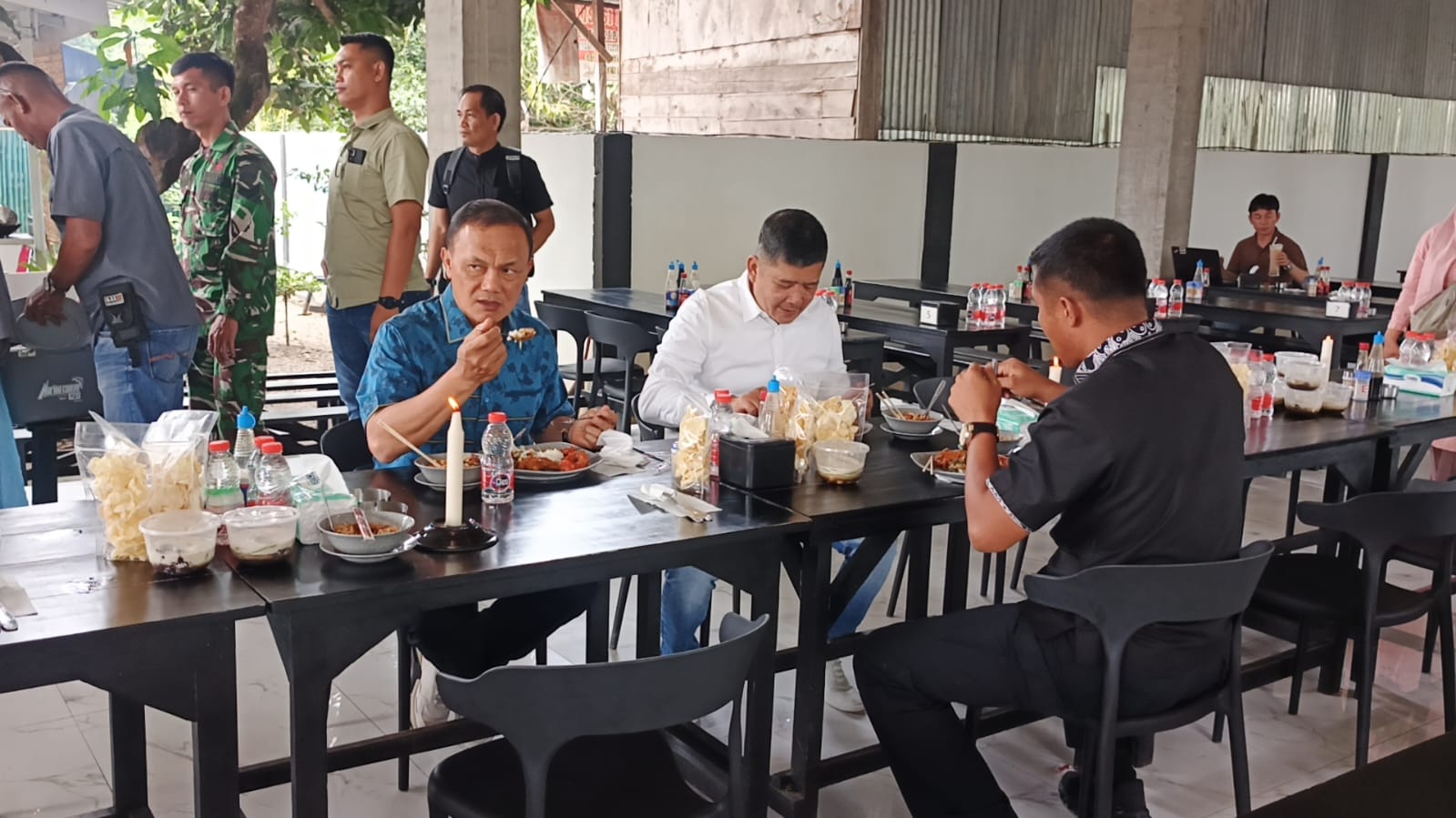 H.Erwin Efendi Lubis,SH Sambut Kehadiran Mayjen TNI Maulana Ridwan,SH,MH di Mandailing Natal