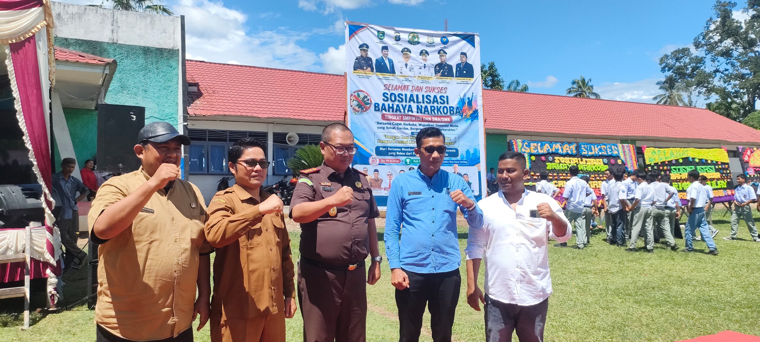 SMAN 1 Siabu Sukses Menjadi Tuan Rumah Sosialisasi Narkoba