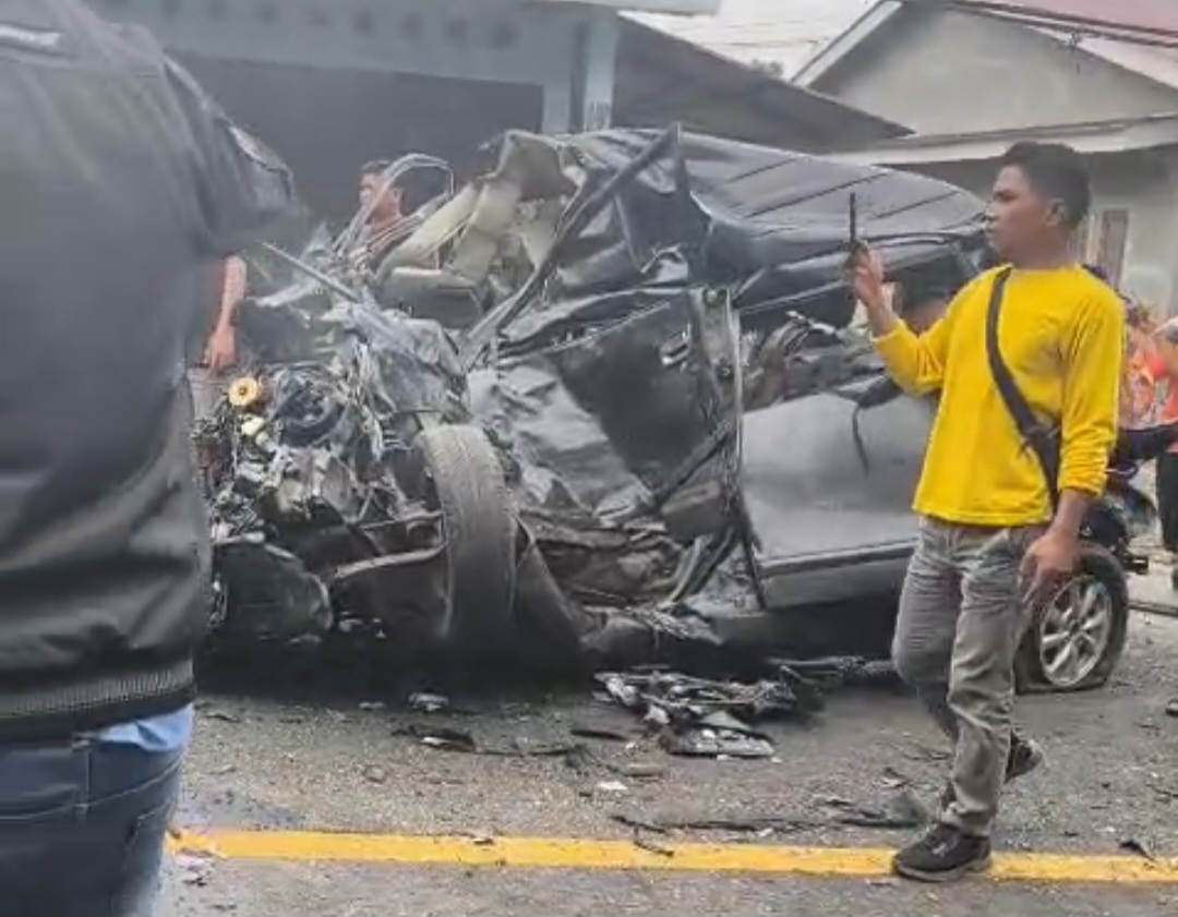 Tabrakan Beruntun di Jalan Medan-Berastagi, 3 Tewas, Belasan Lainnya Luka-Luka
