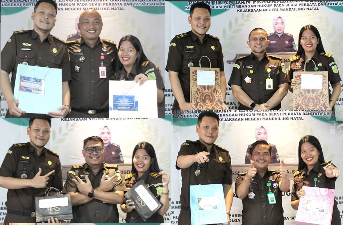 Pisah Sambut Pejabat Eselon V di Kejaksaan Negeri Mandailing Natal