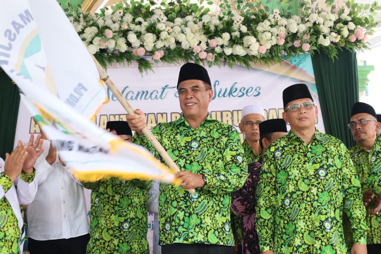 H.M.Ja’far Sukhairi Nasution Ketua, Sekda Madina Hadiri Pelantikan DMI Periode 2026-2031