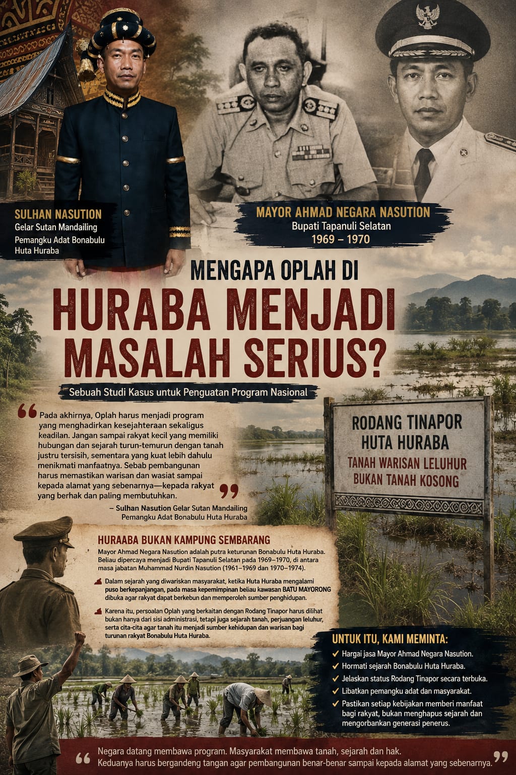 Mengapa Oplah di Huraba Menjadi Masalah Serius?Sebuah Studi Kasus untuk Penguatan Program Nasional (1)