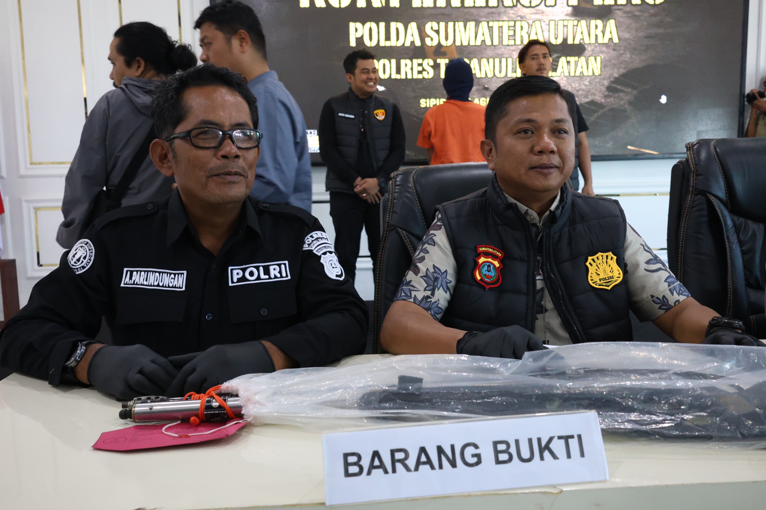 Sepanjang 1 – 28 Agustus Polsek & Polres Tapsel Ungkap 11 Perkara Tindak Pidana Dengan 13 Tersangka