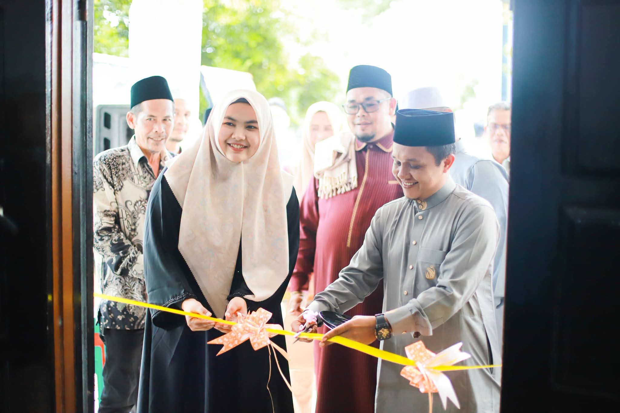 Resmikan Kancab Mizab Haromaen, Wabup Madina Minta Agen Travel Gunakan JHN