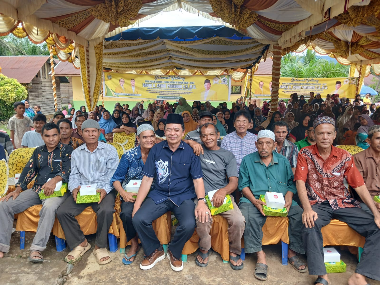 Reses di Pedalaman Tapsel, Aswin Parinduri Bawa Harapan Warga Aek Sabatang Menek