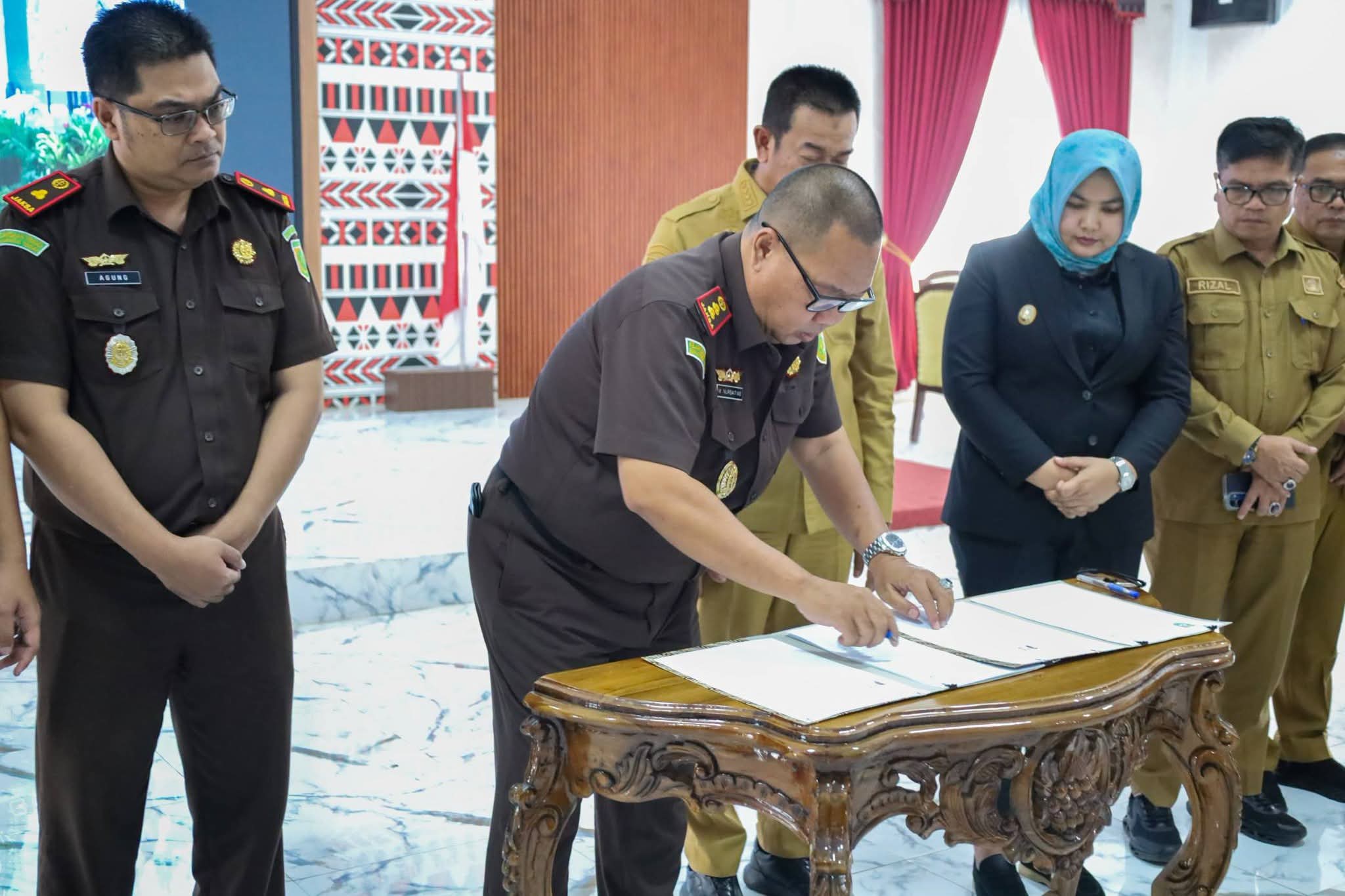 Jamin Ketenangan Guru Mengajar, Pemkab Madina Teken MoU Dengan Kejari