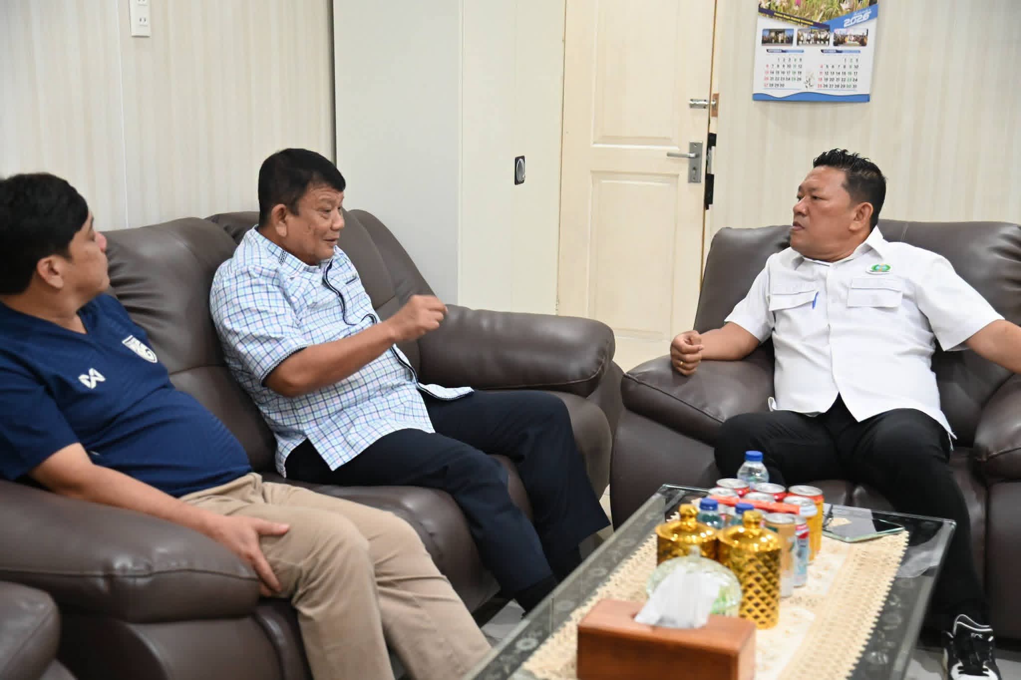 Wakil Wali Kota Sibolga Terima Audiensi KONI Sumut, Bahas Persiapan Porprov