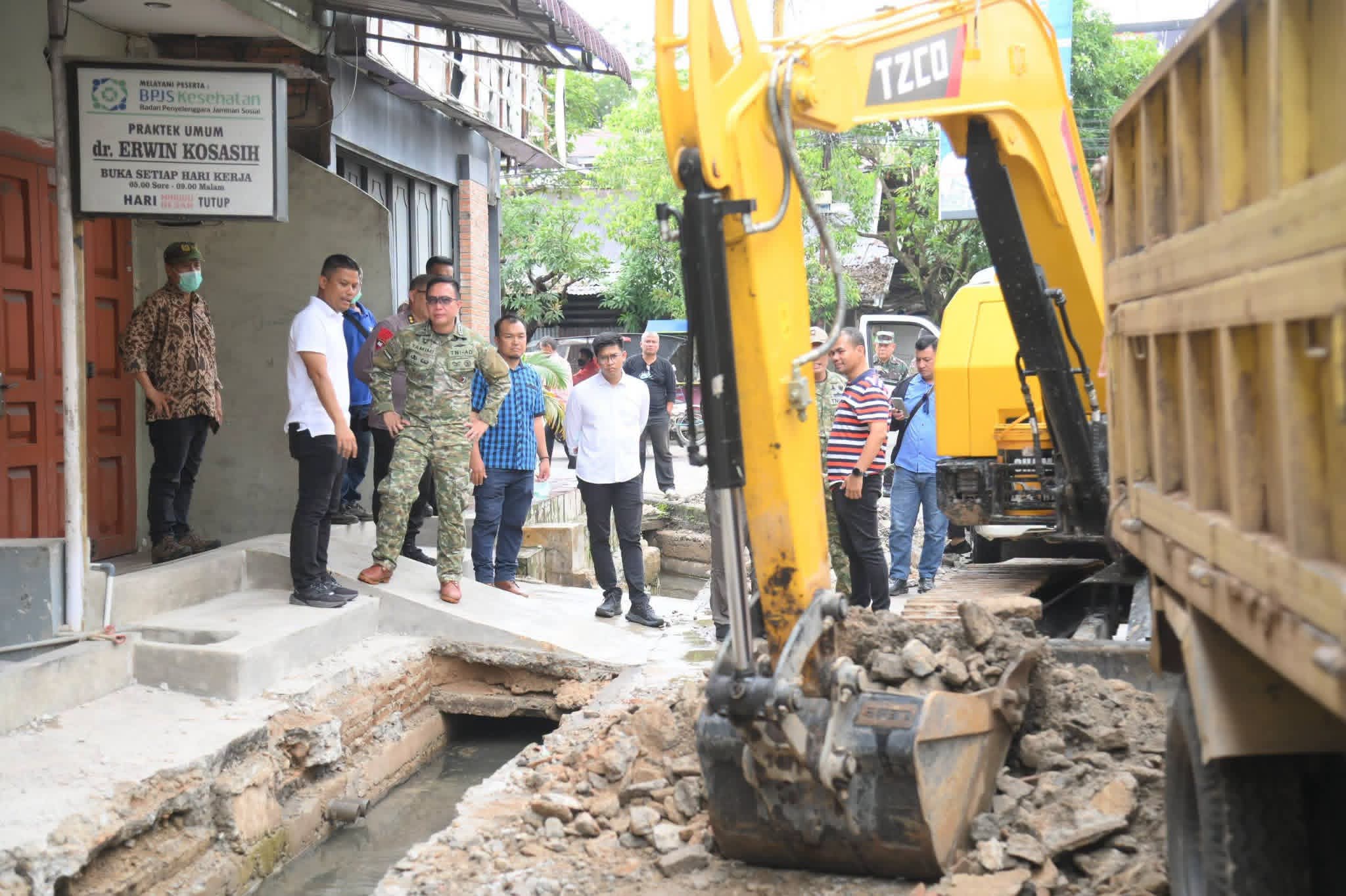 Dukung Percepatan Pemulihan Pascabencana, Pemko Sibolga Dampingi Tim Monev Satgas PRR Tinjau Infrastruktur