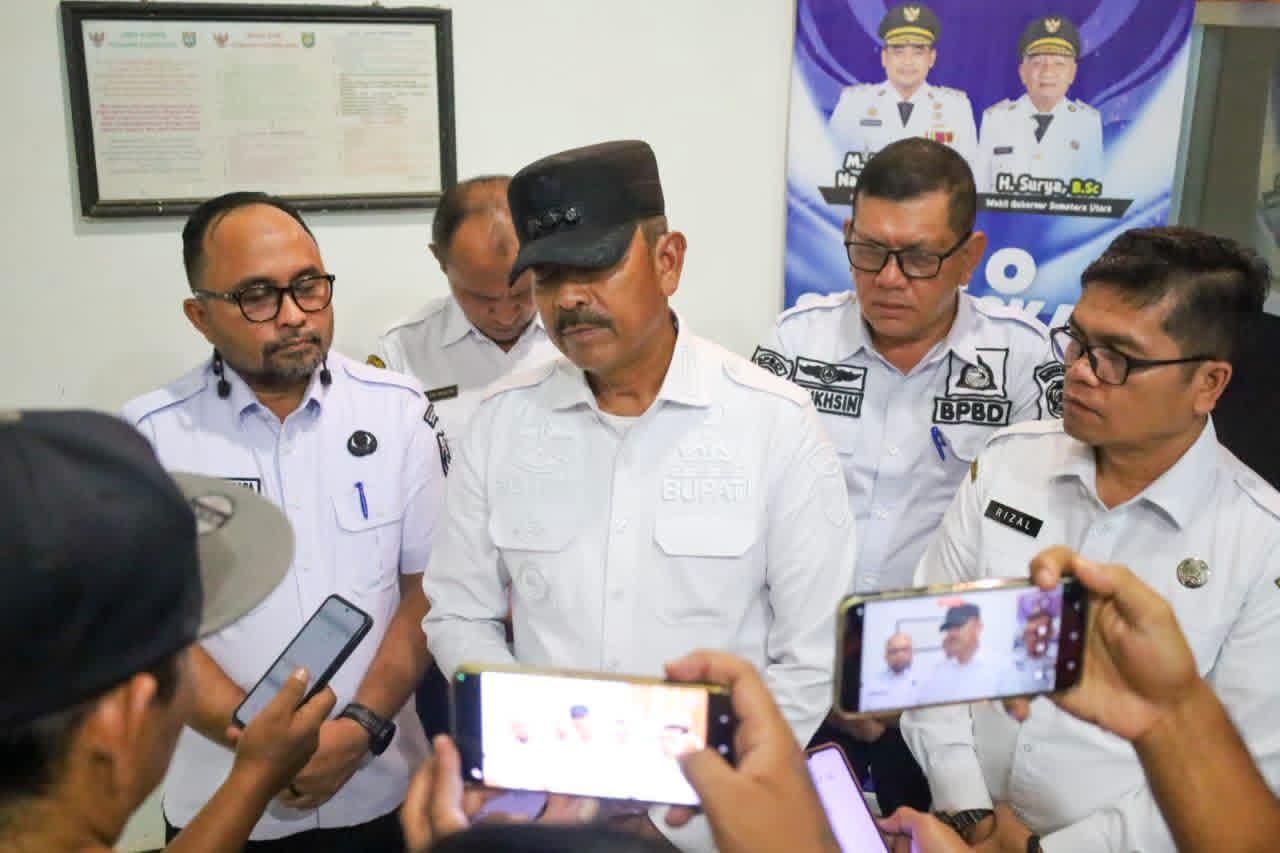 Bupati Madina Pimpin Rakor Antisipasi Dampak Kabut Asap, Putuskan PJJ