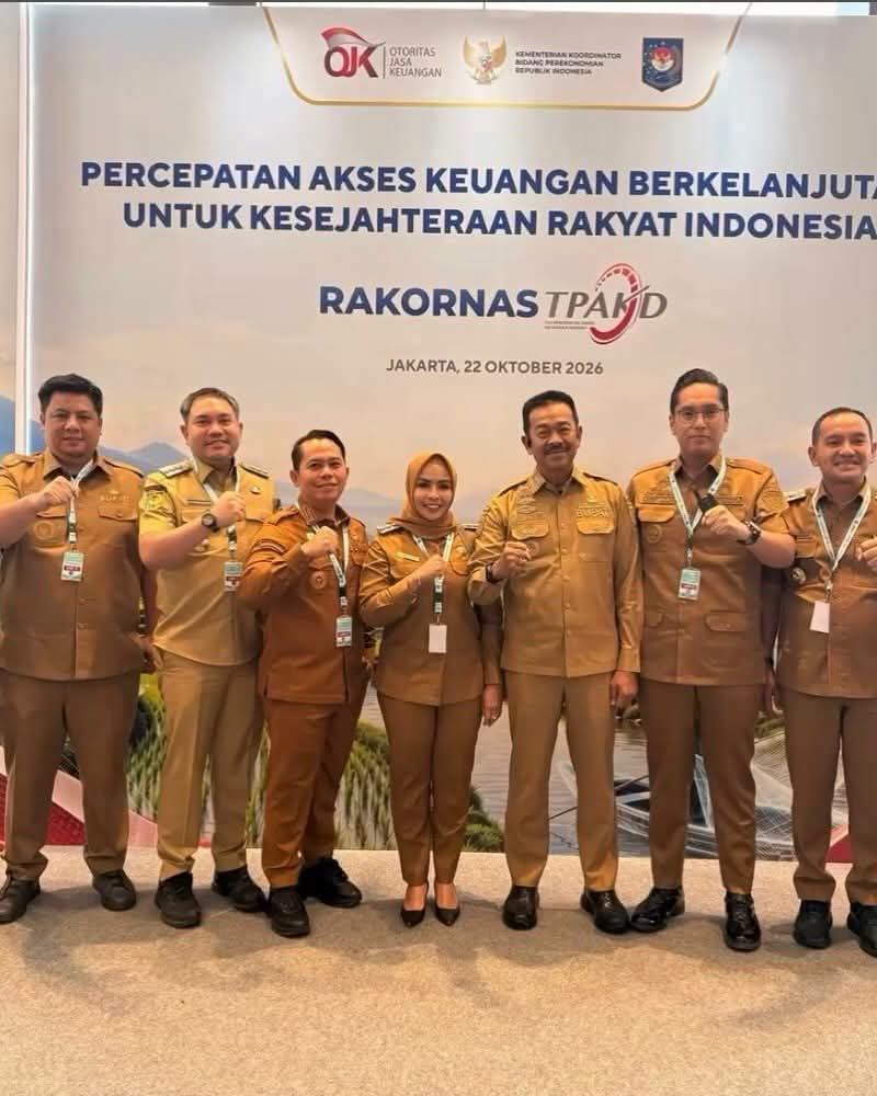 Bupati Madina Hadiri Rakornas TPKAD 2026