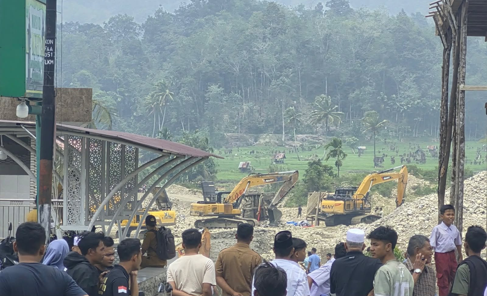 Kapolda Sumut Harus Turun Ke – Kotanopan, Sebelum Dibakar, Warga Sudah Ingatkan Aktifitas PETI Dihentikan