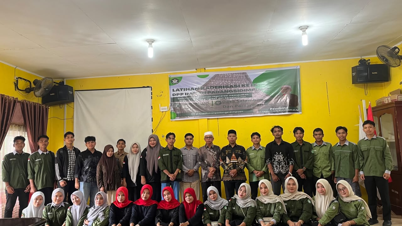 DPP IMMAN Padangsidimpuan Gelar Kaderisasi IX di Dua Lokasi