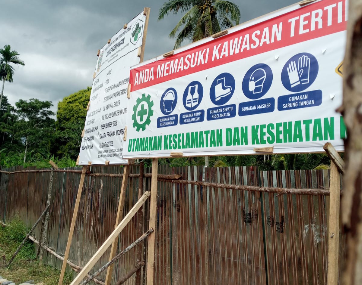 LSM Merpati Putih Tabagsel Ajak Masyarakat Awasi Pembangunan Puskusmas di Mandailing Natal