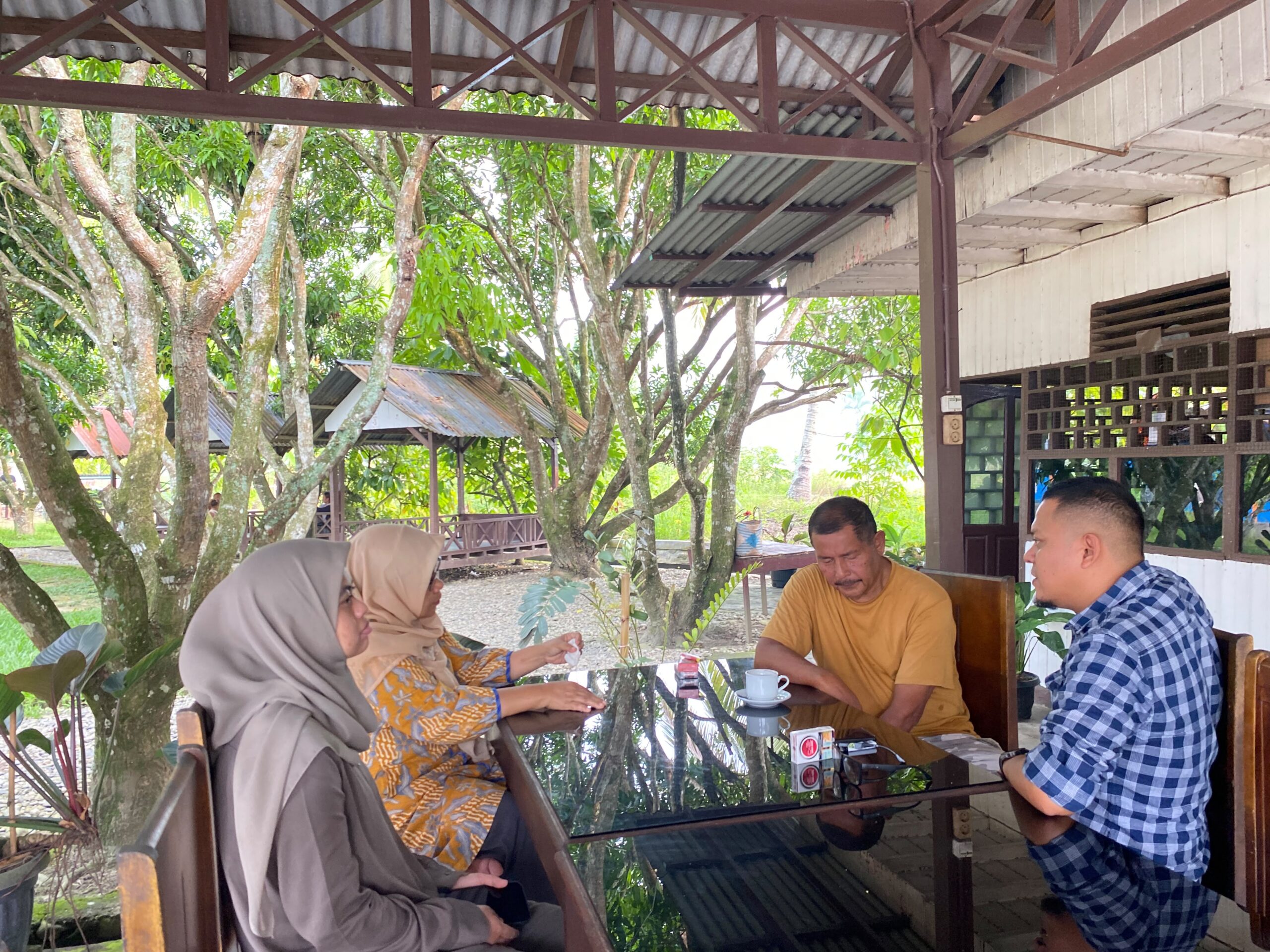 Menjelang Musda Golkar Madina,Kader Muda Golkar Temui Jafar Rangkuti di Panyabungan